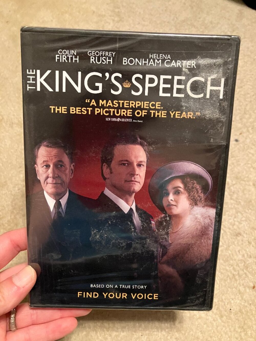 10/$20: Sealed The King's Speech DVD